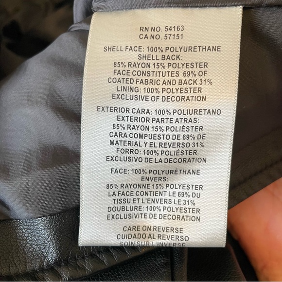 Black Leather Jacket - Picture 8 of 8